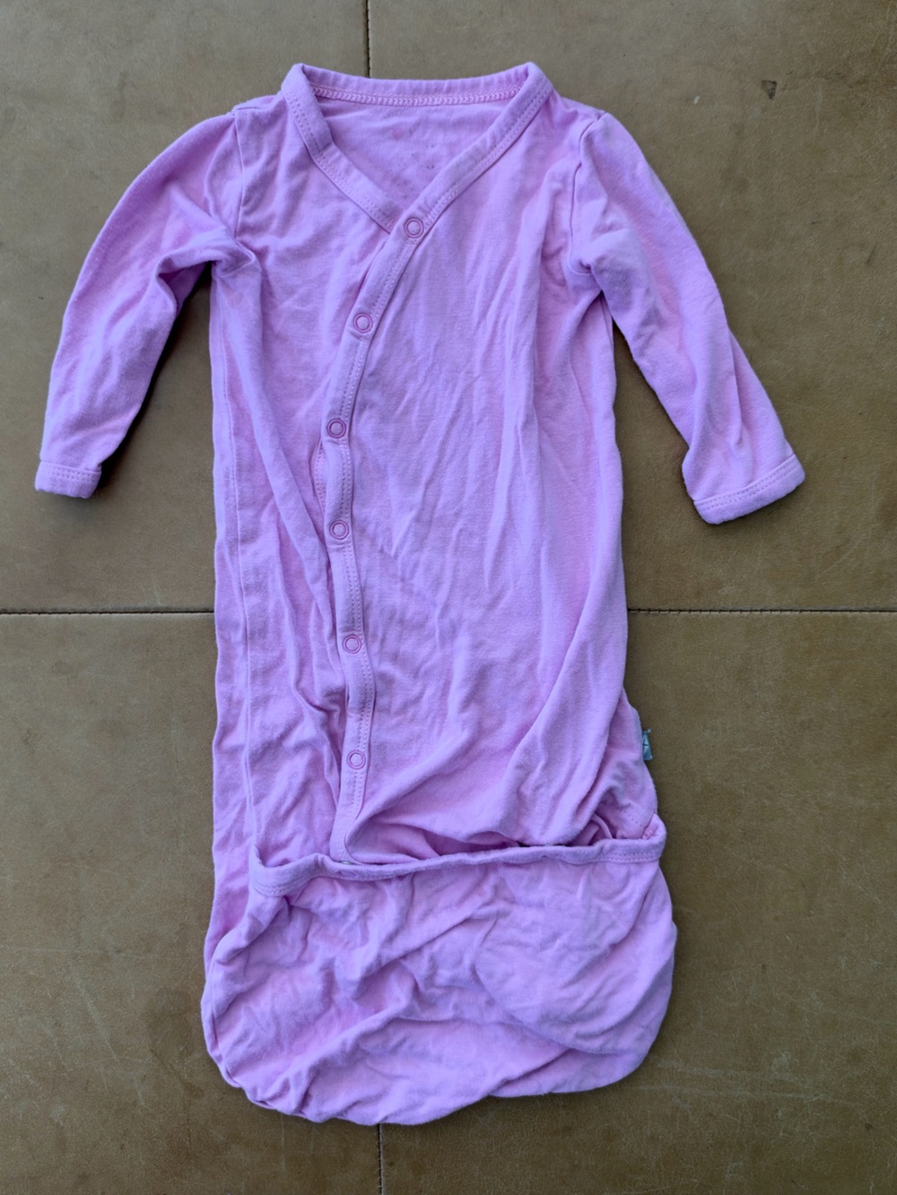 Kyte Baby Viscose Bamboo Bundler Gown newborn